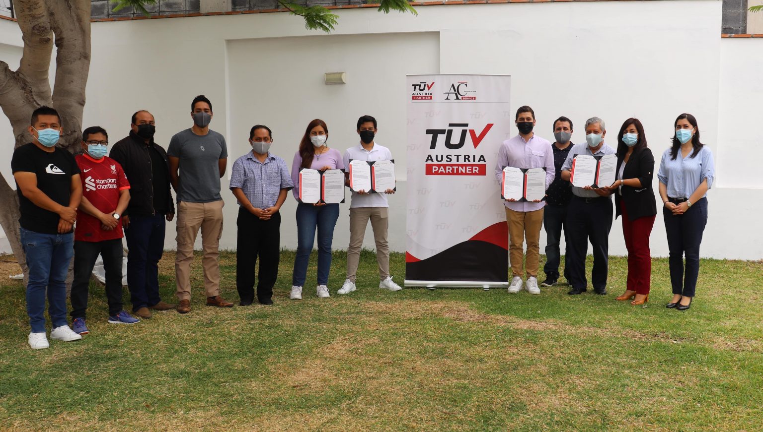 Certificacion de la empresa Changjiang con la empresa TUV austria