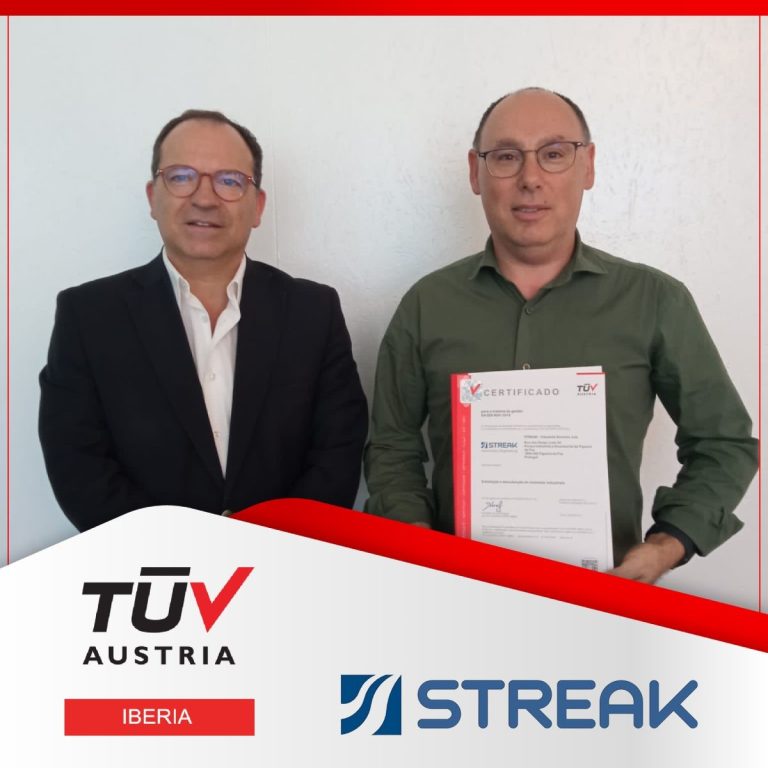 Home 1 Entrega de certificado para la empresa STREAK